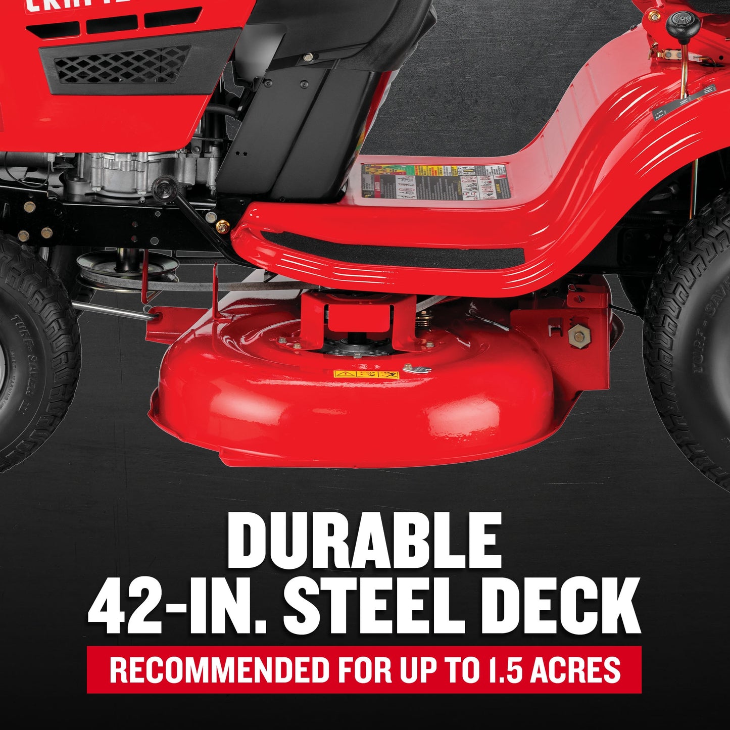 T110 17.5 HP Gas Lawn Tractor with 42-Inch Deck by CRAFTSMAN