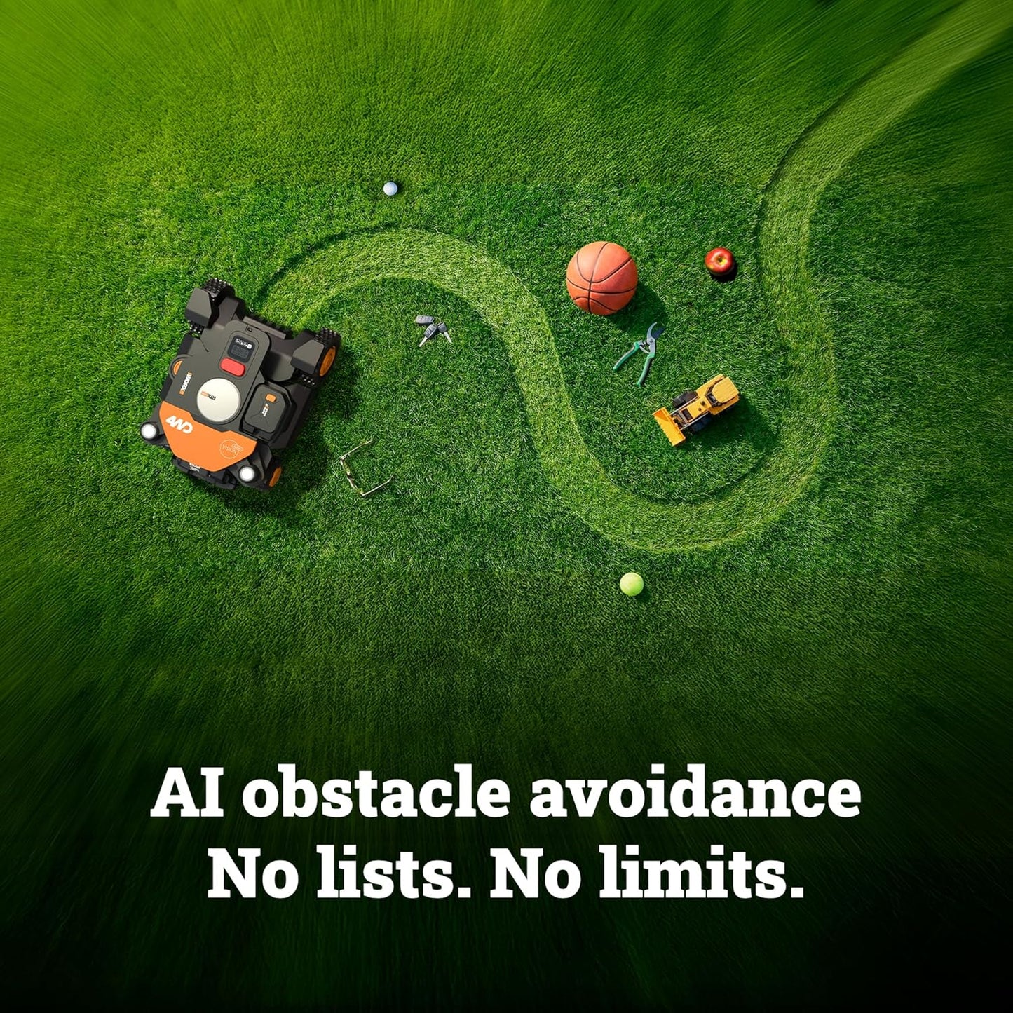 WORX WR344 Vision Cloud 4WD Robot Lawn Mower for 1 Acre