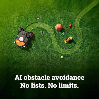 WORX WR344 Vision Cloud 4WD Robot Lawn Mower for 1 Acre