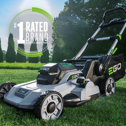 EGO Power+ LM2114 53 cm Push Lawn Mower with 6.0Ah Battery and Charger