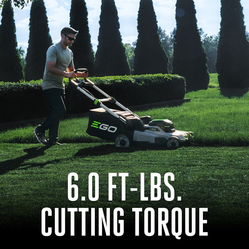 EGO Power+ LM2114 53 cm Push Lawn Mower with 6.0Ah Battery and Charger