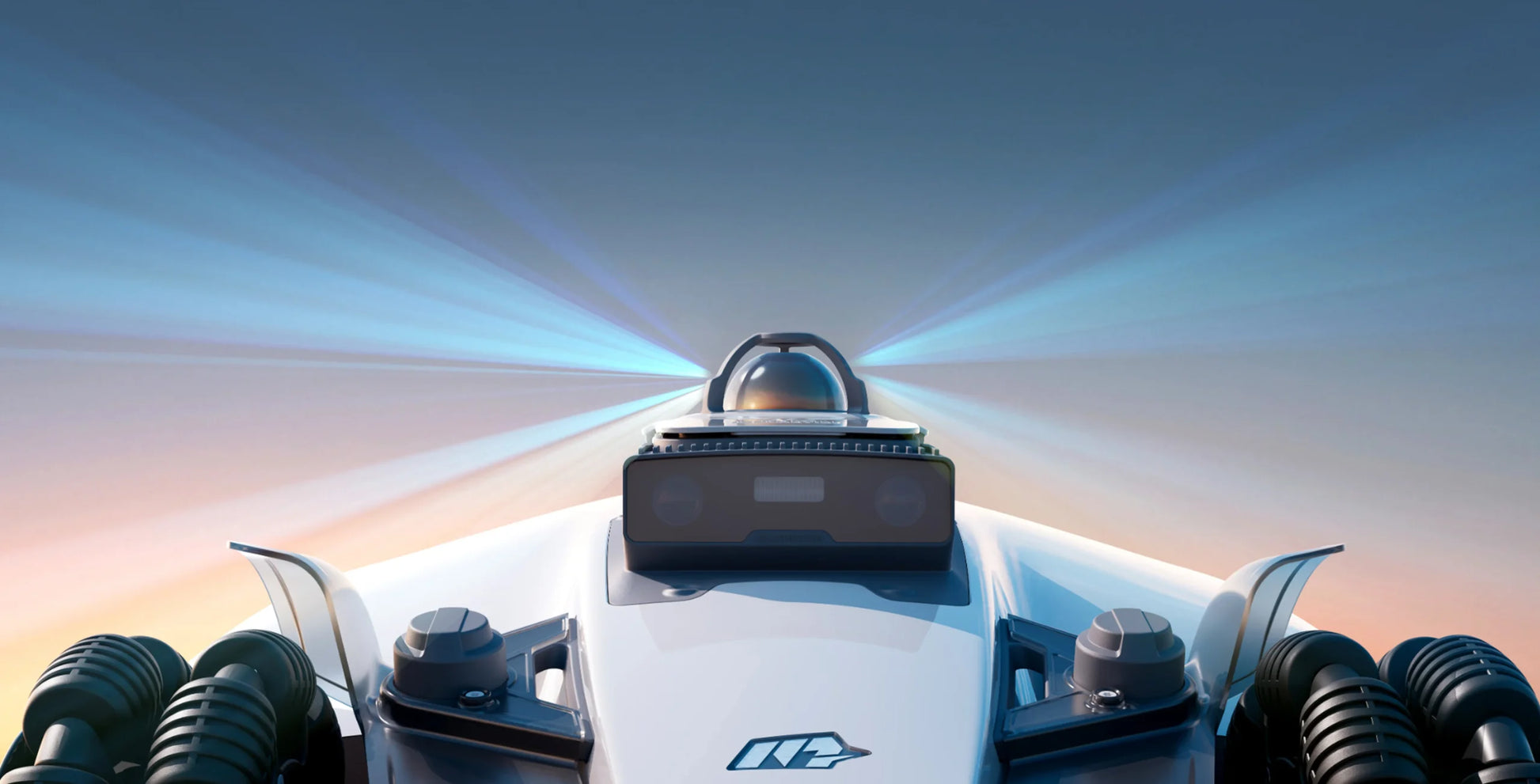 LUBA 3 AWD 3000 Wire-Free Robot Mower by Mammotion