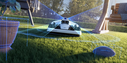 LUBA 3 AWD 3000 Wire-Free Robot Mower by Mammotion