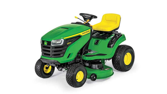 John Deere S100 Lawn Tractor with 107 cm Edge Mower Deck