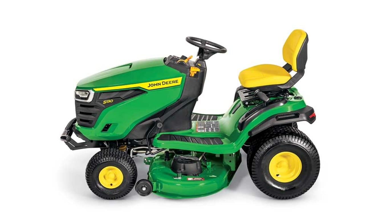 S130 Lawn Tractor with 42-Inch Deck by John Deere